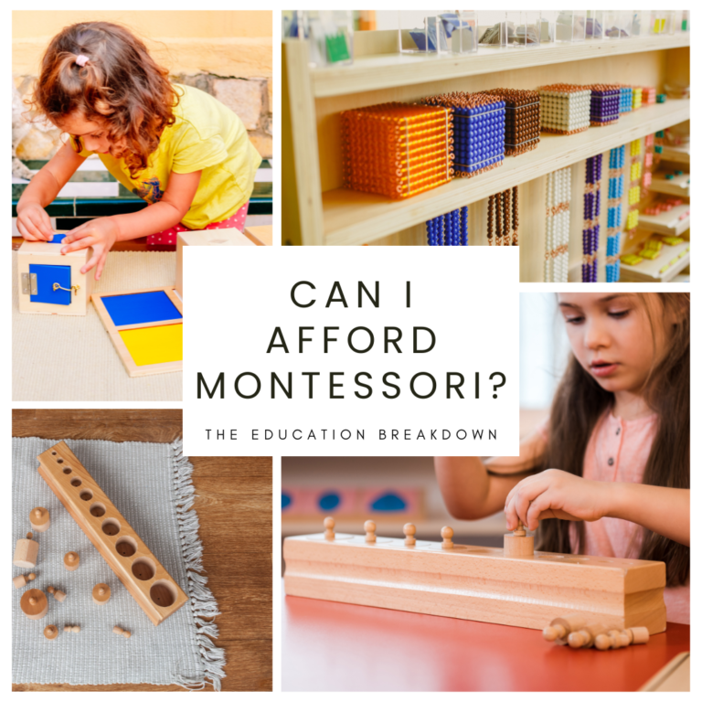 Can I Afford Montessori